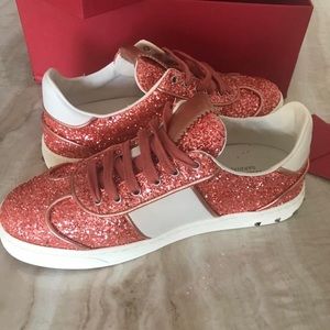 Valentino garavani glitter sneakers